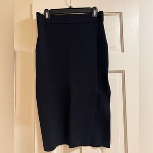 Nordstrom The Drop Black sweater pencil skirt